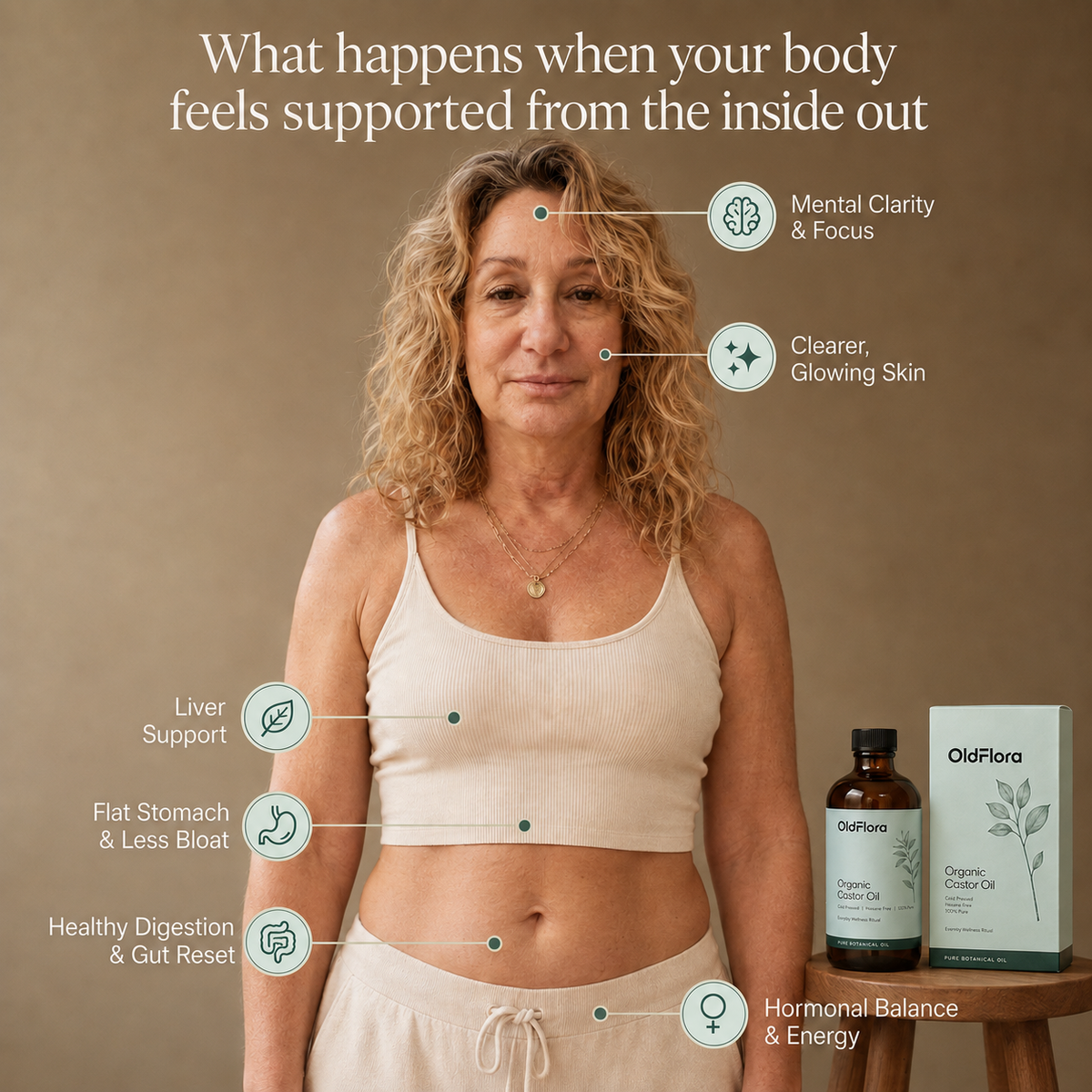 Castor Oil Belly Comfort Kit